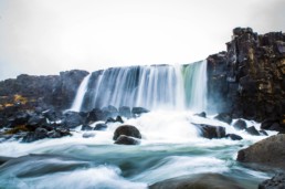 &Ouml;xar&aacute;rfoss is a waterfall that can be found in &THORN;ingvellir National Park.