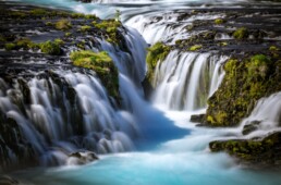Br&uacute;arfoss waterfall in Iceland