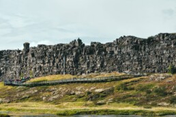 Tectonic plate at Thingvellir National Park