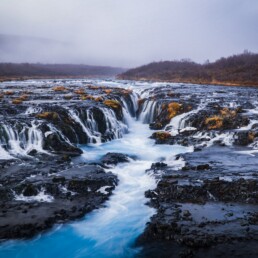 bruarfoss waterfall