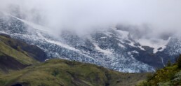 M&yacute;rdalsj&ouml;kull glacier near Thakgil Canyon