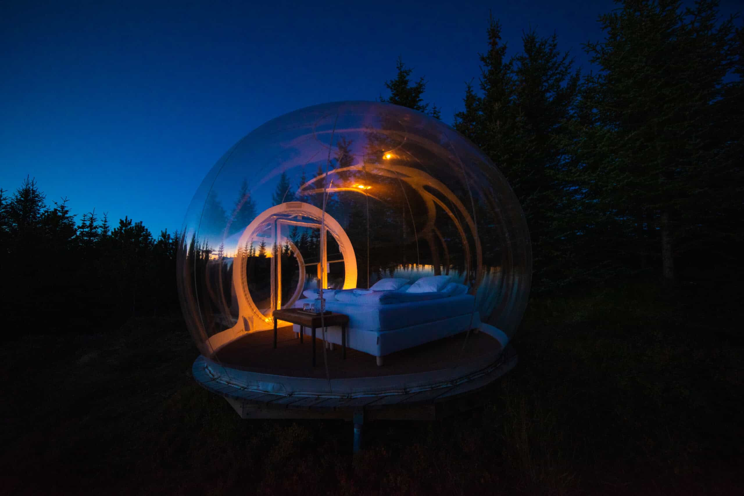 A Buubble in its forest clearing
